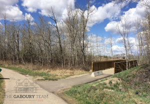 Walking Trails in the  Community of Creekside, Spruce Grove