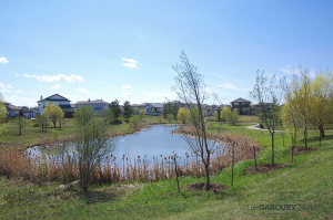 Greenspace in  the Community of Legacy Park in Spruce Grove, Alberta