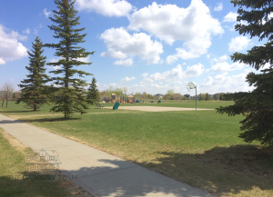 Fairways Park in the community of Linkside, Spruce Grove, Alberta