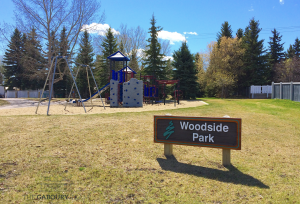 Woodside Park in the community of Woodside, Spruce Grove, Alberta