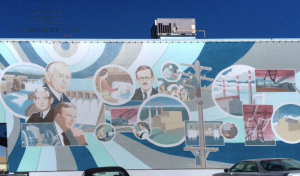Mural in Downtown Stony Plain, Alberta